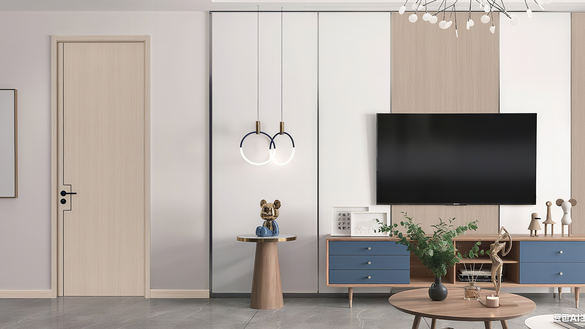 نوع من الأبواب الجميلة باب جميل واحد